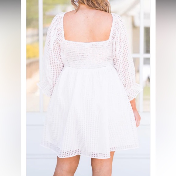 Silverado Gingham Babydoll Dress - Picture 2 of 6